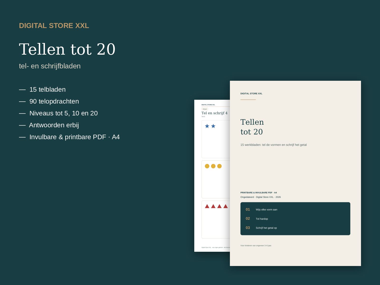 Tellen tot 20