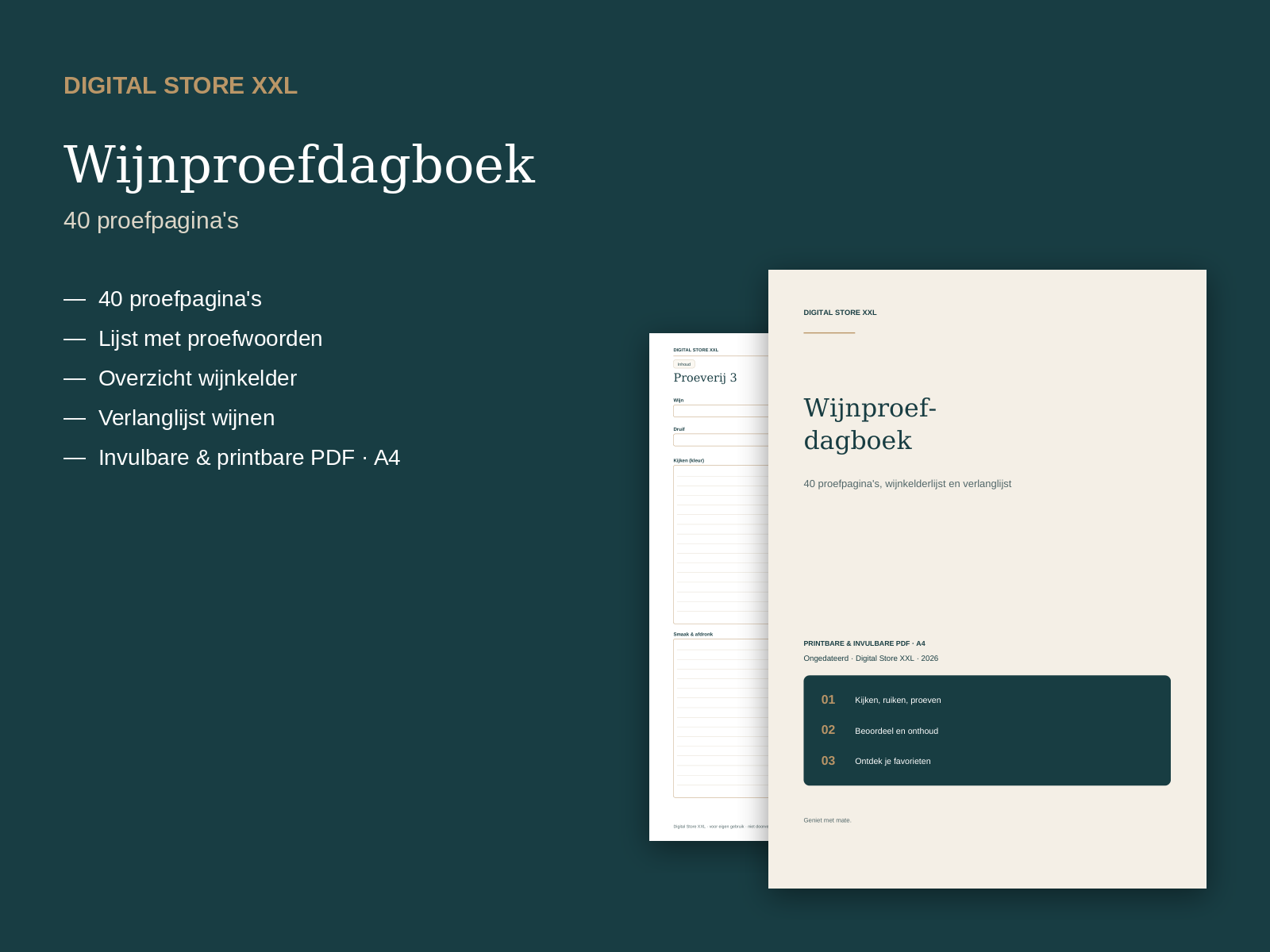 Wijnproefdagboek