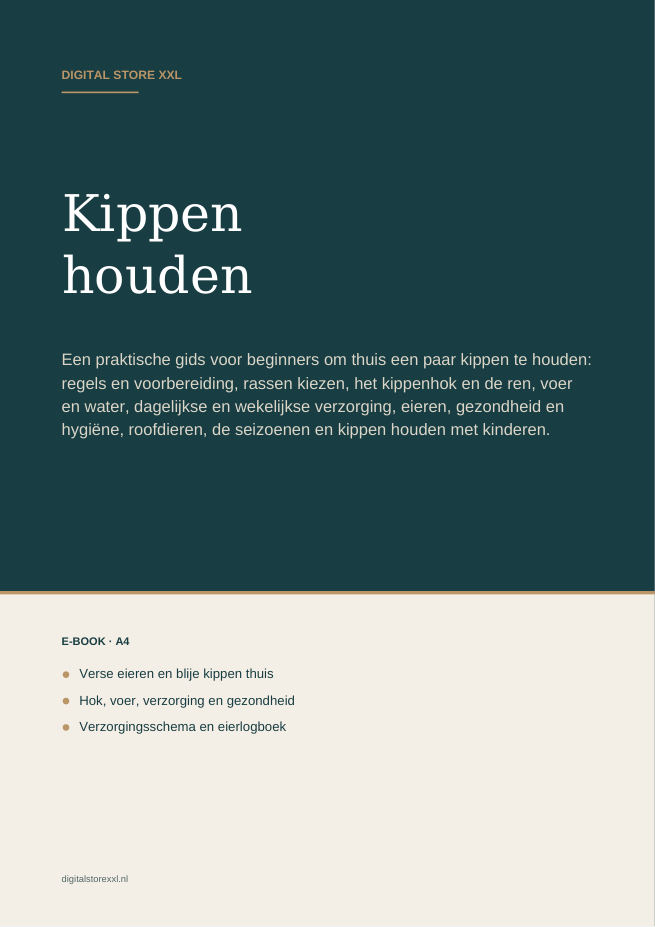 Kippen houden — voorbeeldpagina 1