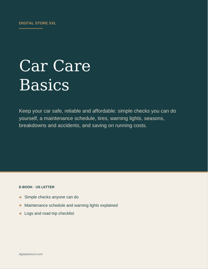 Car Care Basics — sample page 1