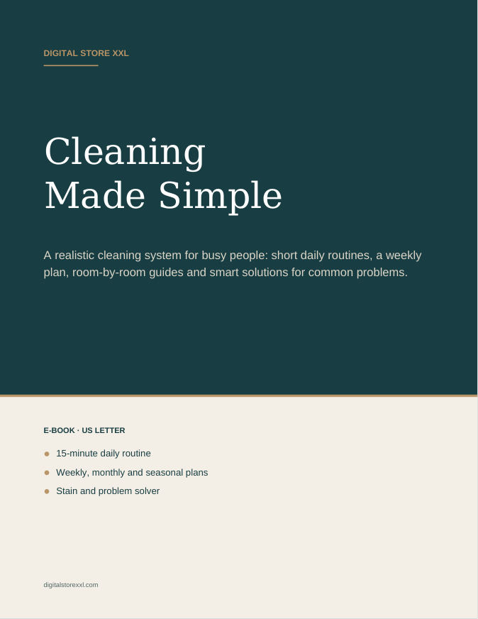 Cleaning Made Simple — sample page 1