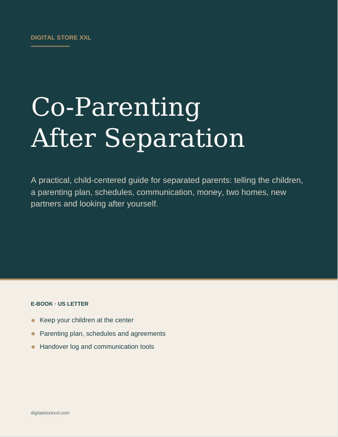Co-Parenting After Separation — sample page 1