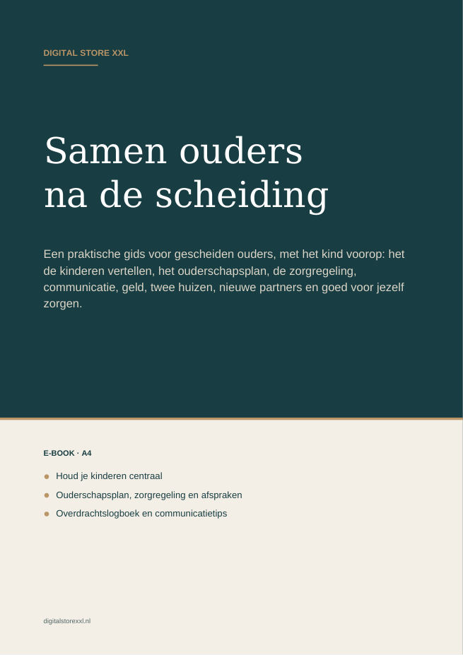 Samen ouders na de scheiding — voorbeeldpagina 1