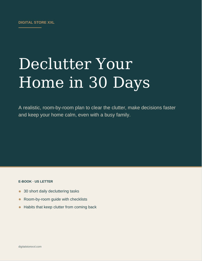 Declutter Your Home in 30 Days — sample page 1
