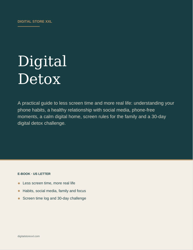 Digital Detox — sample page 1