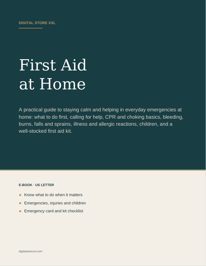 First Aid at Home — sample page 1