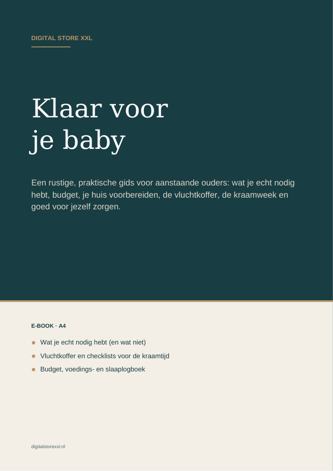 Klaar voor je baby — voorbeeldpagina 1