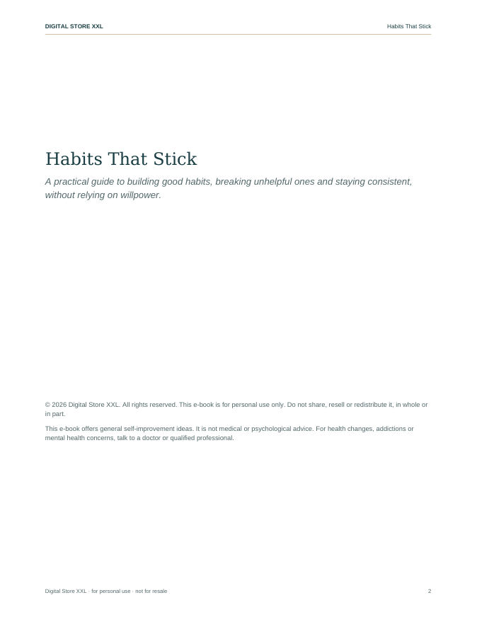 Habits That Stick — sample page 2