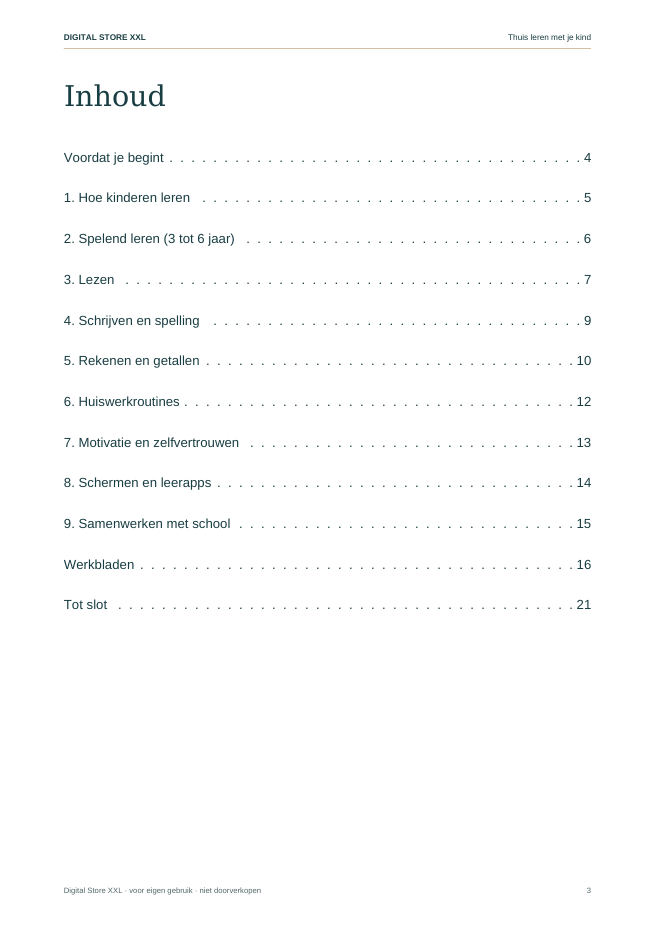 Thuis leren met je kind — voorbeeldpagina 3