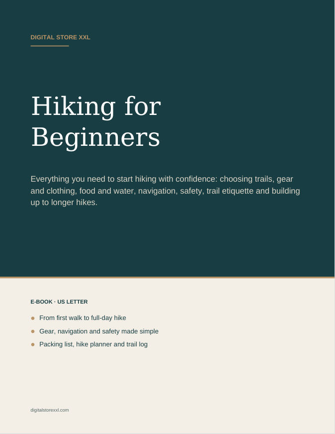 Hiking for Beginners — sample page 1
