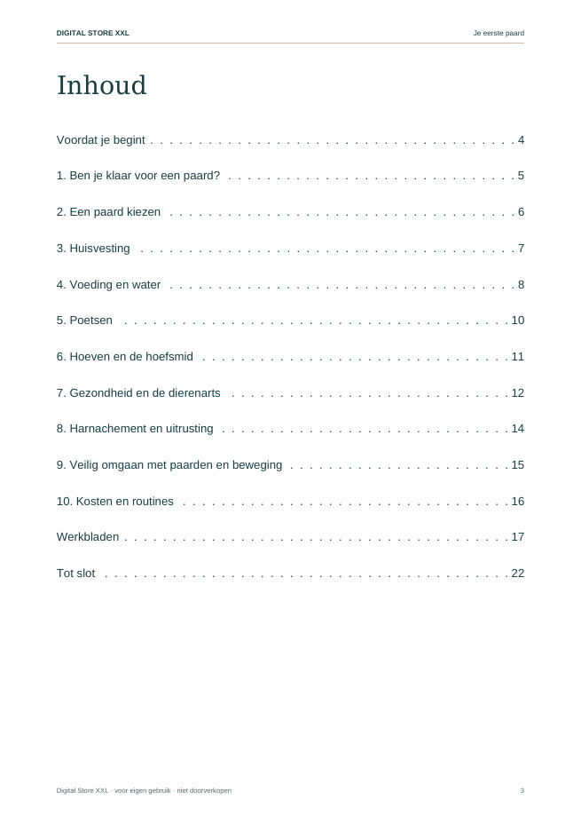 Je eerste paard — voorbeeldpagina 3