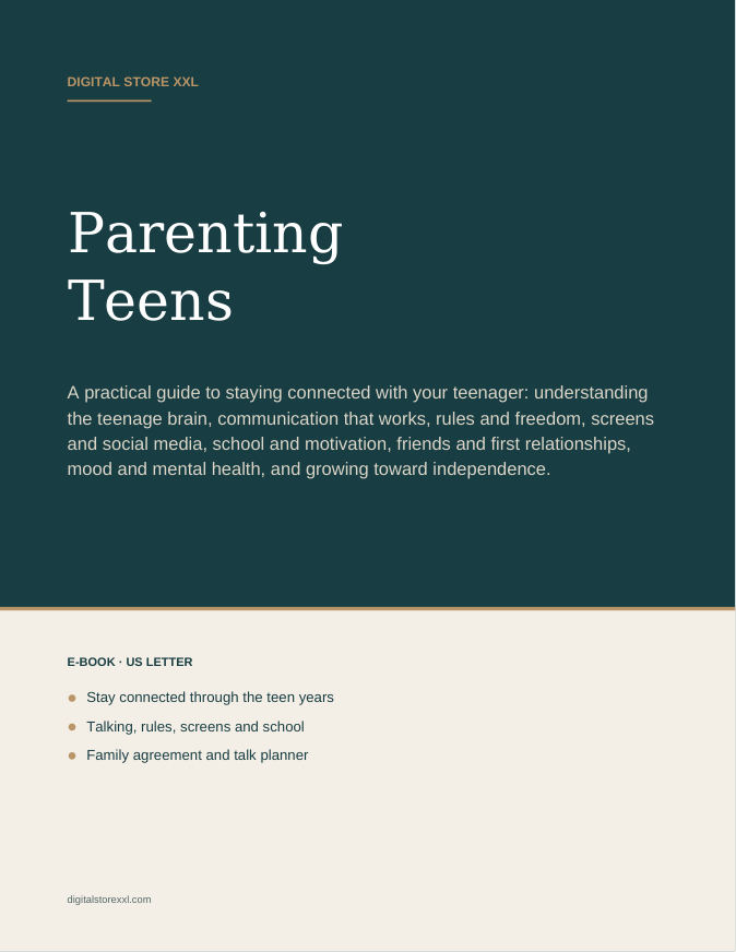 Parenting Teens — sample page 1