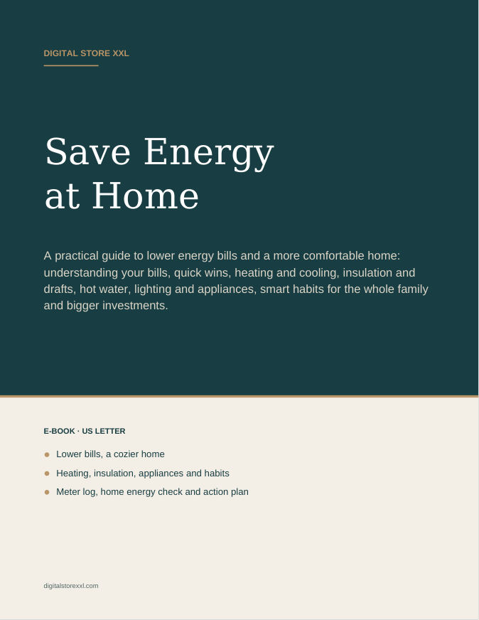 Save Energy at Home — sample page 1
