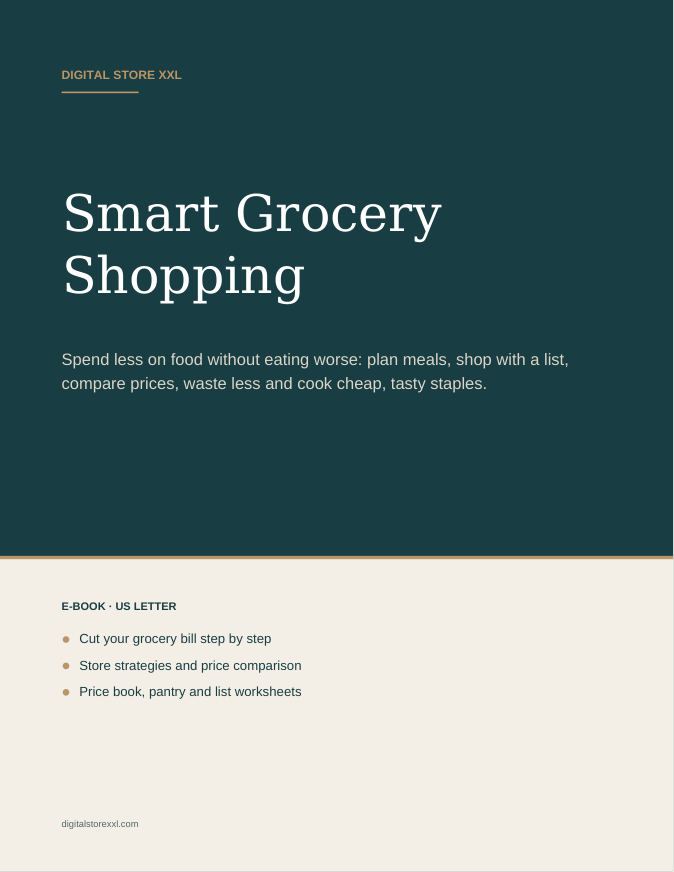 Smart Grocery Shopping — sample page 1