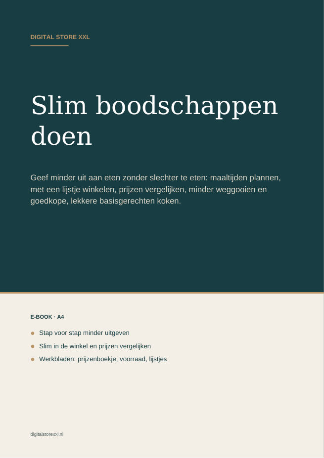 Slim boodschappen doen — voorbeeldpagina 1