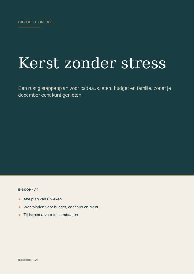 Kerst zonder stress — voorbeeldpagina 1