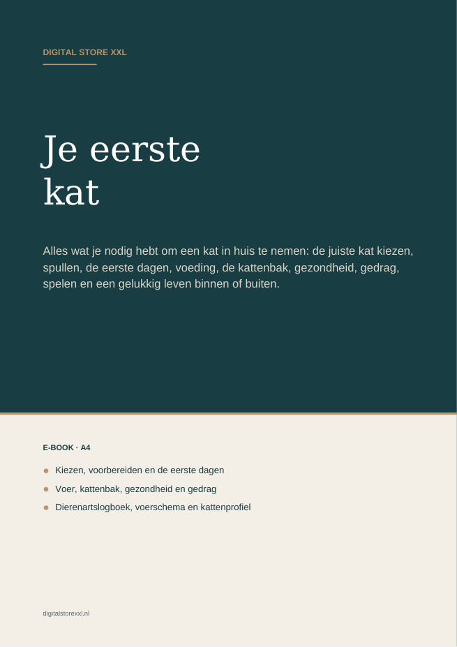 Je eerste kat — voorbeeldpagina 1
