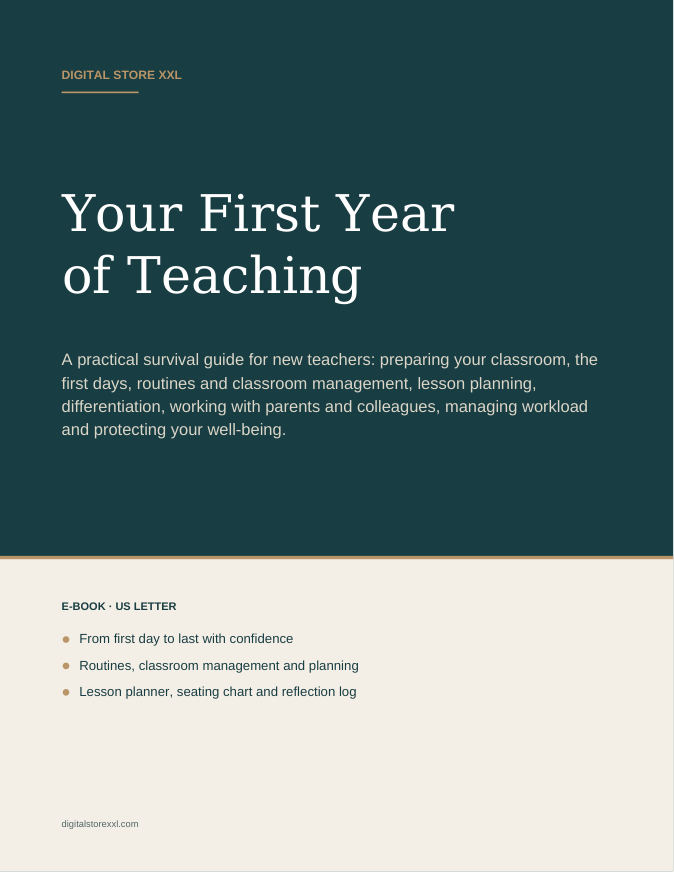 Your First Year of Teaching — sample page 1