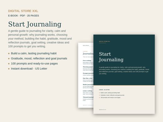 Start Journaling