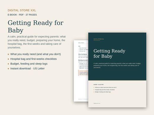 Getting Ready for Baby