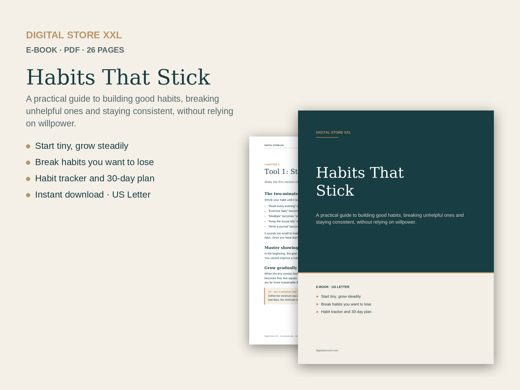 Habits That Stick